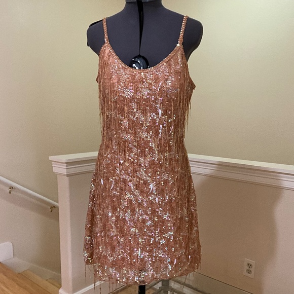 Casino night beaded dress - Picture 1 of 4